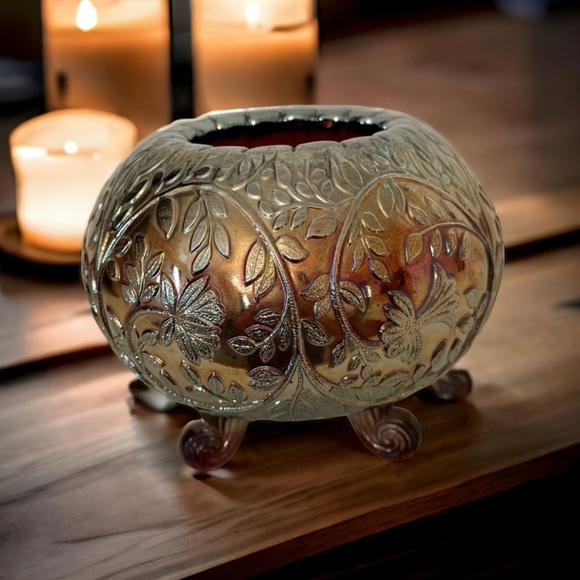 Westmoreland Glass Louisa Pattern Rose Bowl - Picture 9 of 14